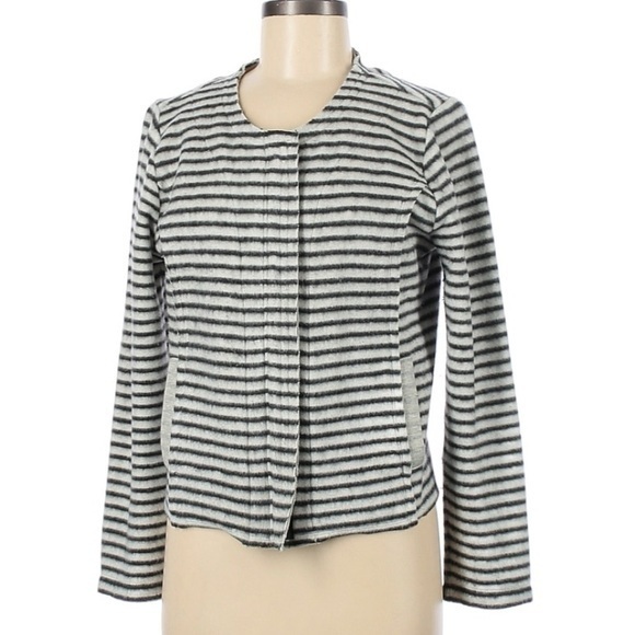 Anthropologie Dolan fleece striped jacket - Picture 1 of 6